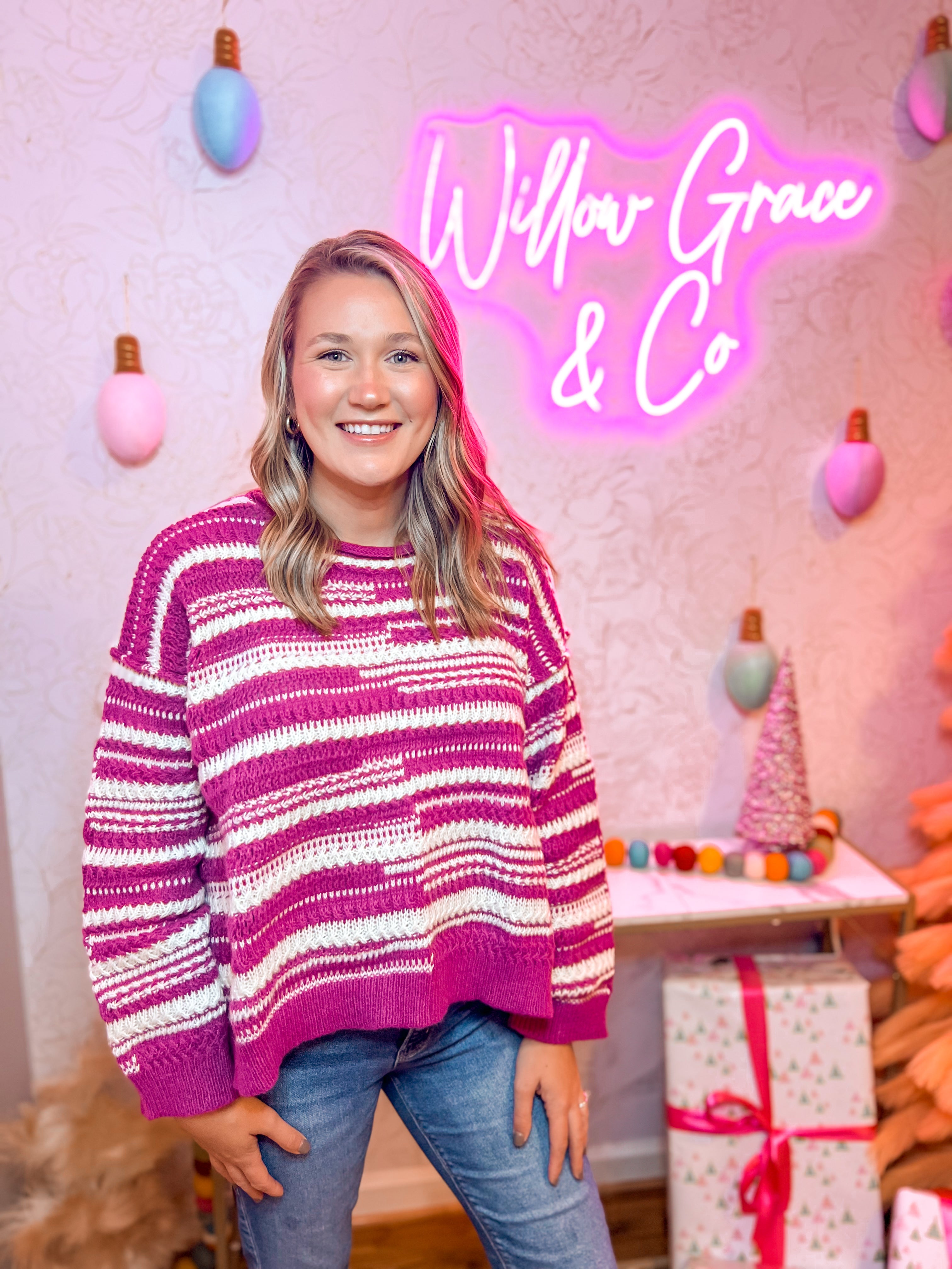Perfect Plum Sweater
