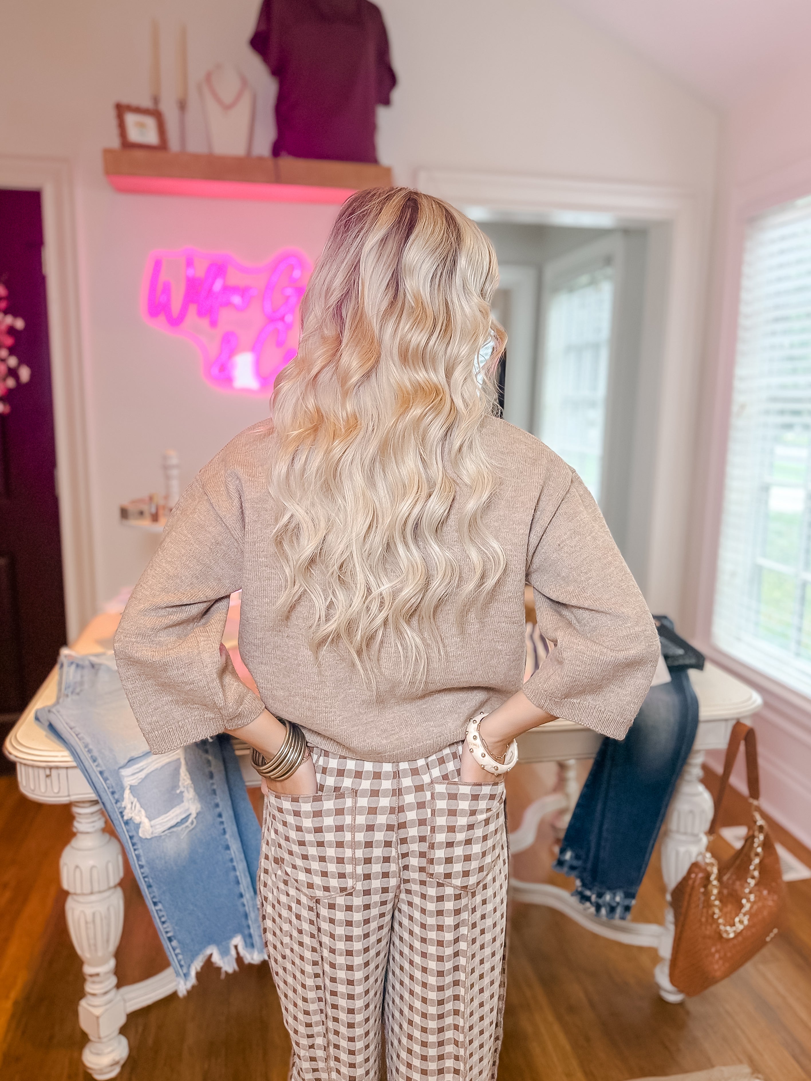 Iced Latte Knit Cardigan