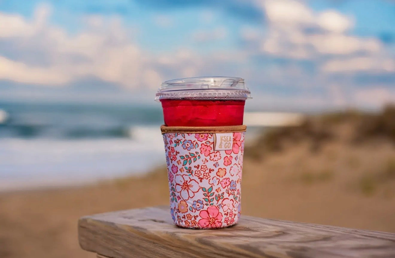 Sweet Peony Drink Sleeve-Small