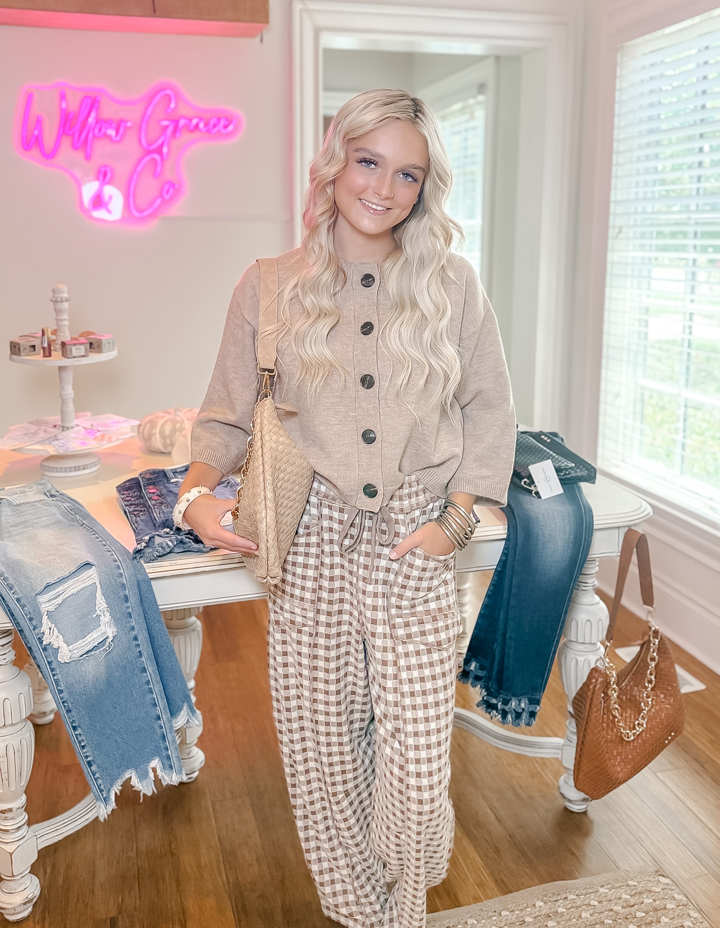 Iced Latte Knit Cardigan