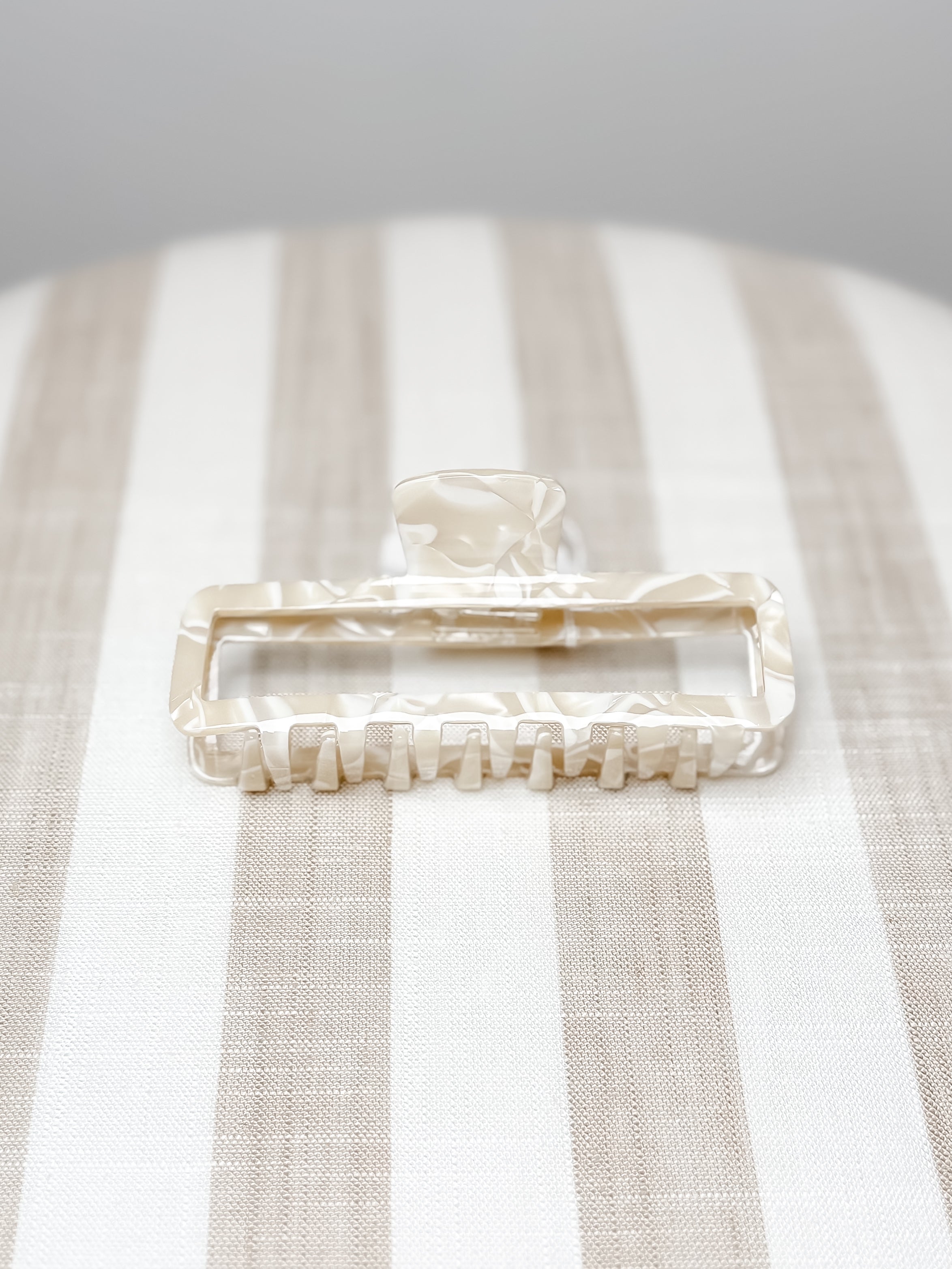 Ivory Claw Clip